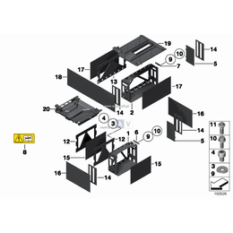 Listwa dystansowa podstawy modułu - 61224575367