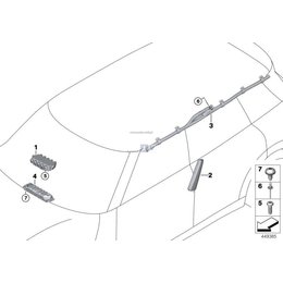 Oryginał BMW - 72129302310