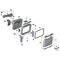 Blokada kufra BMW K50 K51 K80 K81 R1200GS F750GS F850GS - 77428540719