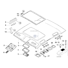 Osłona modułu czujnika alarmu - 51448206622