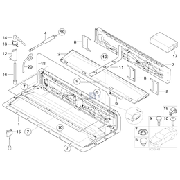 Oryginał BMW - 54318236846