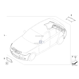 Oryginał BMW - 51117906807