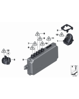 Sterownik kamery Rear Side View - 66539240986