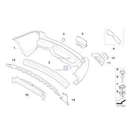 Oryginał BMW - 51127070204