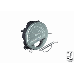 Prędkościomierz zestawu wskaźników - 62109233770