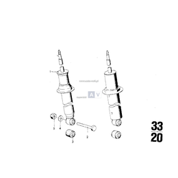 Rubber mounting - 33521106228