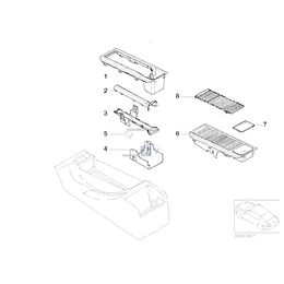 Wkład konsoli telefonu - 51167000482