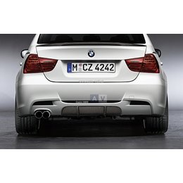 Nakładka dekoracyjna z karbonu do dyfuzora BMW Performance E90 E91 - 51122147973