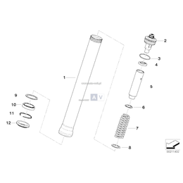 Podkładka sprężyny - 31427720326