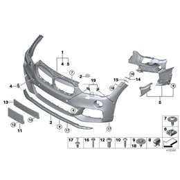 Oryginał BMW - 51138059905