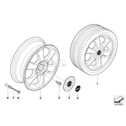 Oryginał BMW - 36136770999