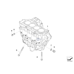 Oryginał BMW - 11117713471