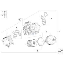 Komplet uszczelek - 11427557010