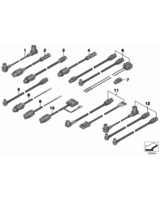 Suitable for Reversing camera, Przewód HSD - 61119287211