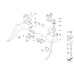 Oryginał BMW - 51438413465