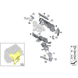 Oryginał BMW - 11658605500