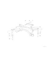 Tuleje belki tył przednie BMW E31 840i 840Ci 850Ci - 33311133938