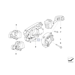 Taśma ukł. kierowniczego BMW E60 E61 E63 E64 E65 730 740 750 760 630 645 650 520 525 530 535 545 550 M5 - 61319129499