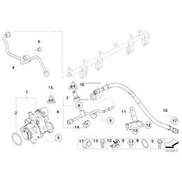 Oryginał BMW - 13537599010