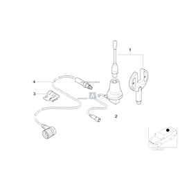 Zacisk przewodu - 61138350883