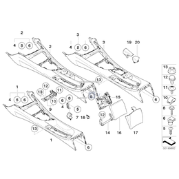 Oryginał BMW - 51166953485