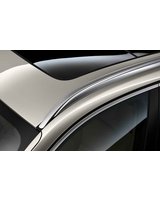 Reling dachowy lewy z satynowanego aluminium BMW X3 - 51137230207