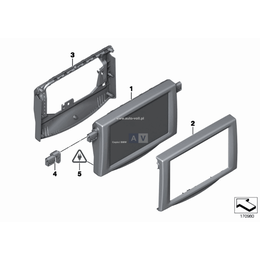 Monitor tylny - 65509241812