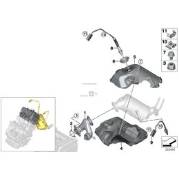 Oryginał BMW - 11627623115