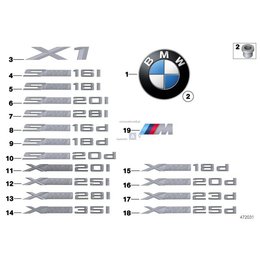 Oryginał BMW - 51147362539