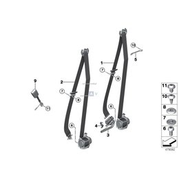 Oryginał BMW - 72117343633