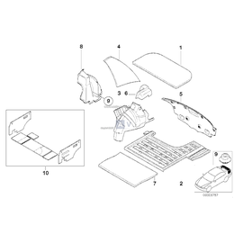 Izolacja dźwiękowa podłogi, tylna - 51488177597