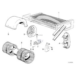 Ramka wlotowa zewnętrzna - 64111355681