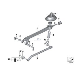 Oryginał BMW - 25117605005