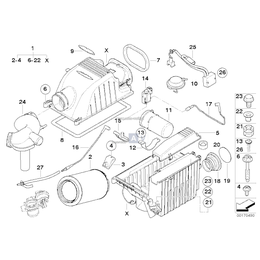 Oryginał BMW - 13721491748