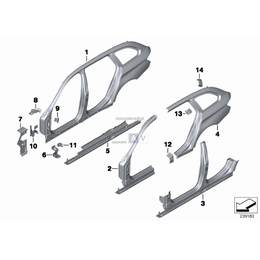 Oryginał BMW - 41217240510