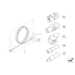 Oryginał BMW - 61126981435