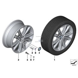 Oryginał BMW - 36116854560