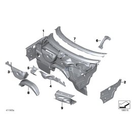 Oryginał BMW - 41107224913