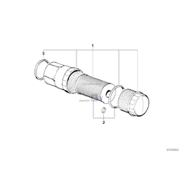 Filtr oleju / pokrywa aluminiowa - 11421744584