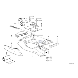 Dolna część schowka - 51161956783