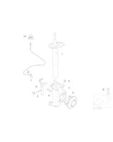 Uchwyt przewodu, prawy - 34522283186