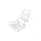 Zestaw naprawczy fotela lewego - 52108129995