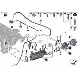 Oryginał BMW - 11717823320