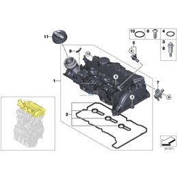 Oryginał BMW - 11128598599