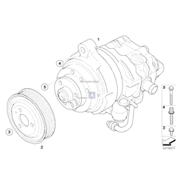 Śruba torx - 07129905442