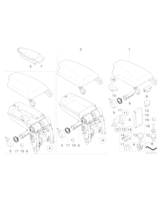Uchwyt podłokietnika - 51169147054