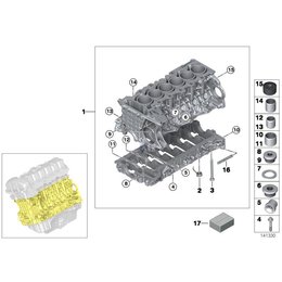 Oryginał BMW - 11118635620