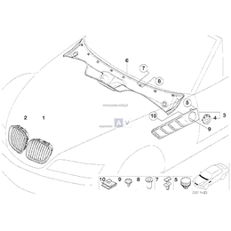 Oryginał BMW - 51139069531