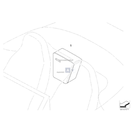 Veh. must have Harmon Kardon, SUBWOOFER - 82110027937