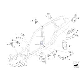 Kształtka słupka D, lewa - 41217060589